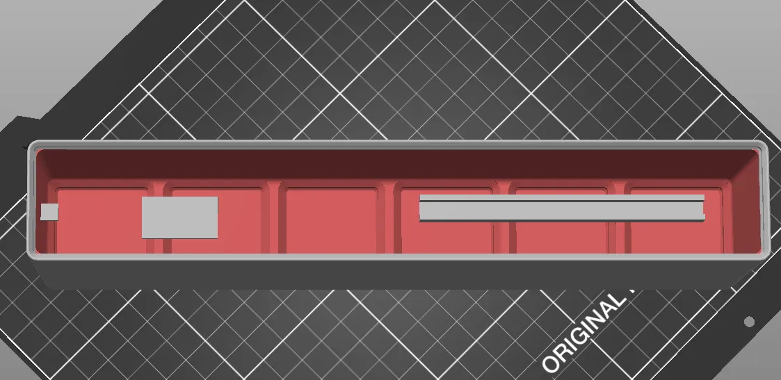 Giá đỡ thước kẹp hữu cơ Gridfinity - hộp tiết kiệm - Image 3