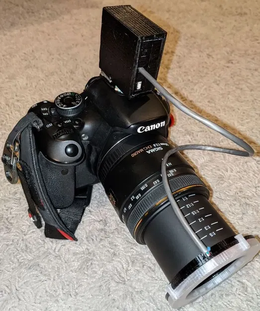 Đèn LED vòng Neopixel gắn chân lạnh cho máy ảnh - Image 1