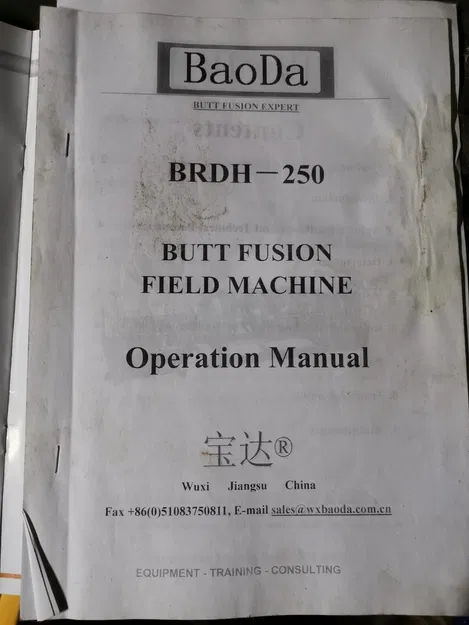 Tay cầm thay thế cho máy hàn đầu ống BRDH-250 - Image 9