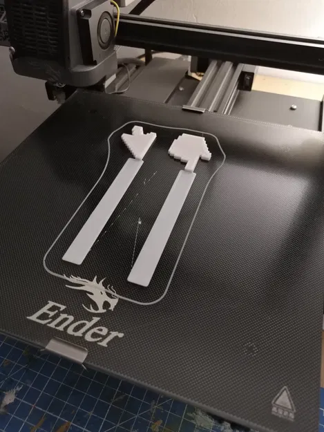 Dấu sách hình con trỏ và bàn tay in màu trắng đen - Image 2