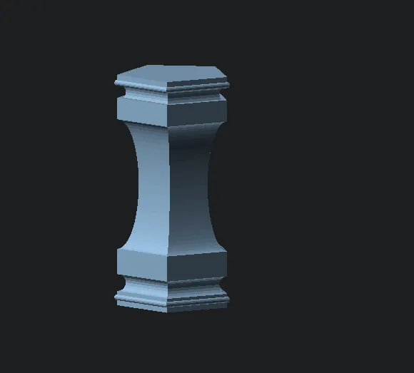 Sinh cột kiến trúc tùy chỉnh bằng script OpenScad - Image 1