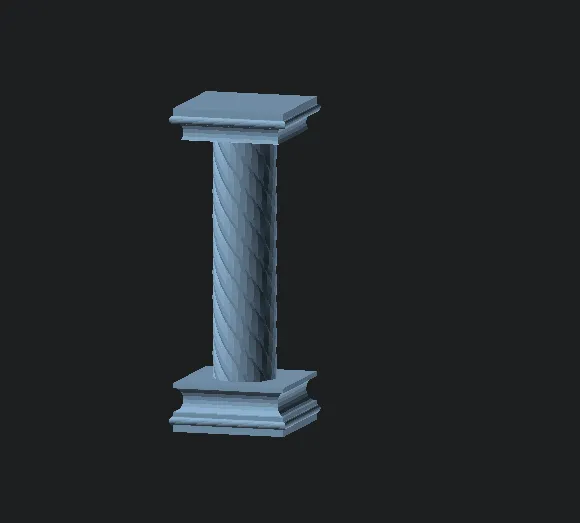 Sinh cột kiến trúc tùy chỉnh bằng script OpenScad - Image 2