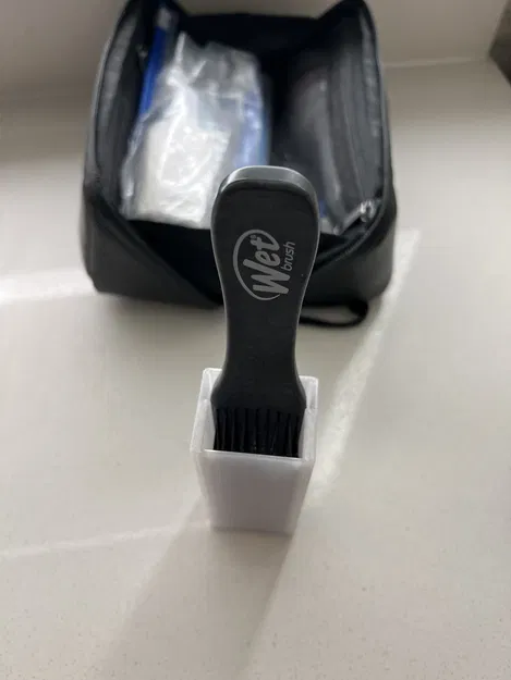 Hộp đựng bàn chải tóc bảo vệ lông bàn chải - Image 1