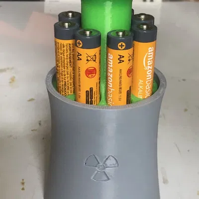 Giá đỡ pin AA hình tháp làm mát hạt nhân