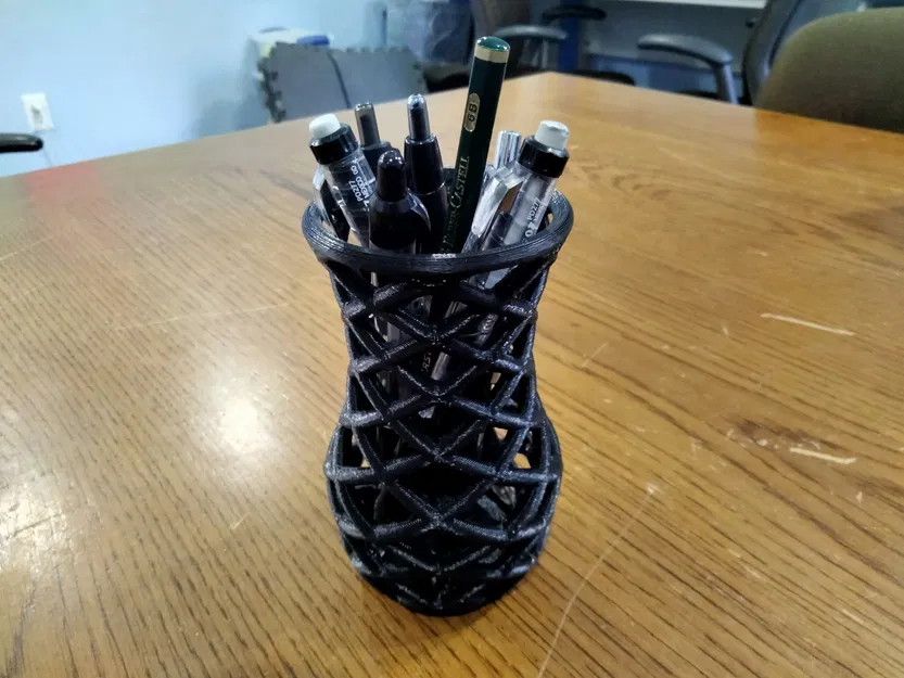 Lọ hoa đựng bút chì và bút bi - Image 1