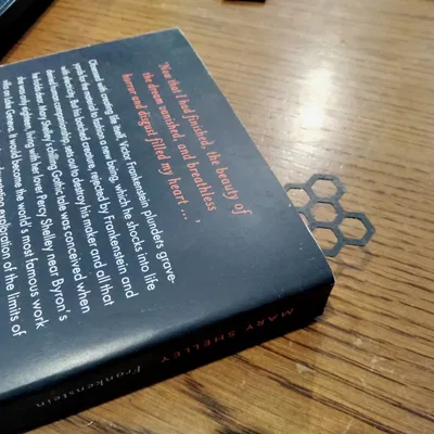 Dấu trang hình lục giác đơn giản