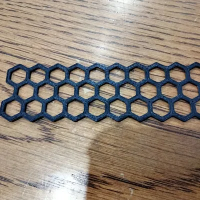 Dấu trang hình lục giác đơn giản