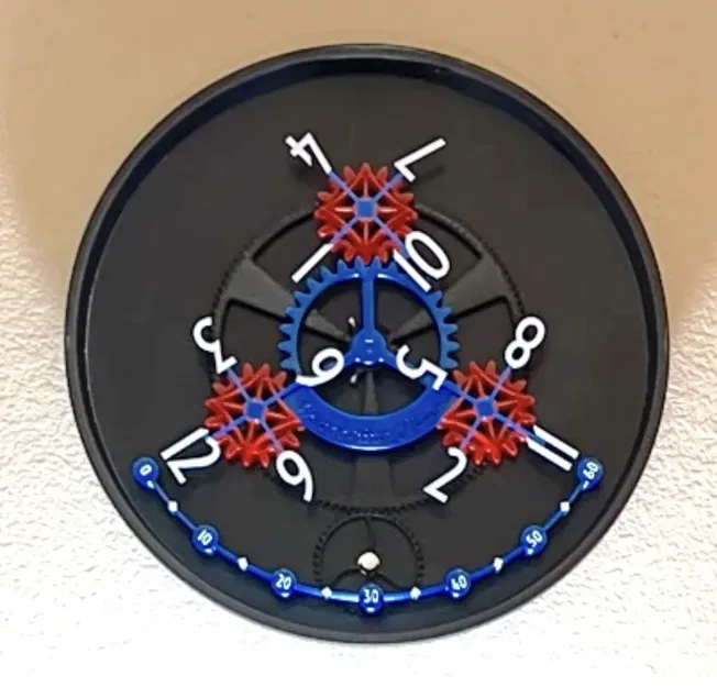 Đồng hồ giờ lang thang với chuyển động liên tục - Image 1