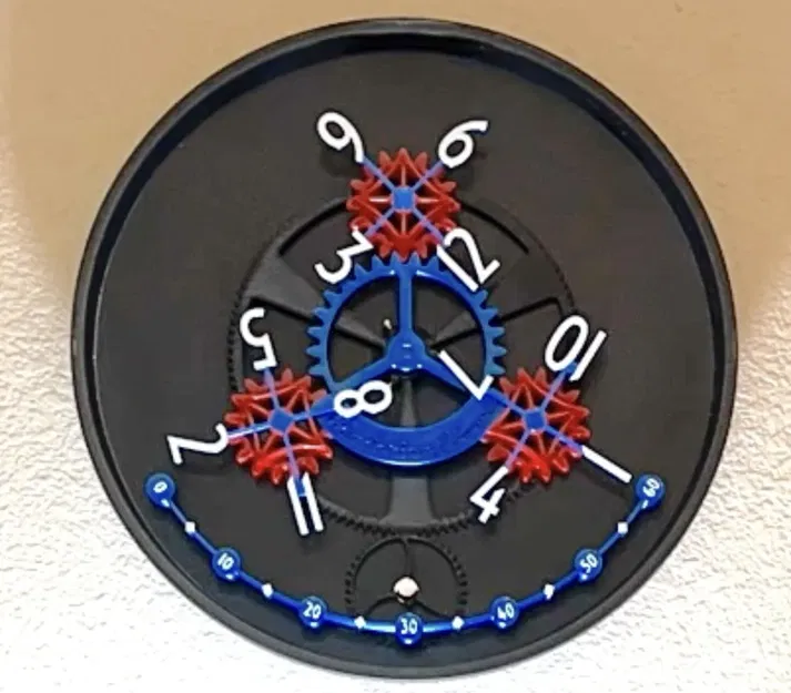 Đồng hồ giờ lang thang với chuyển động liên tục - Image 3