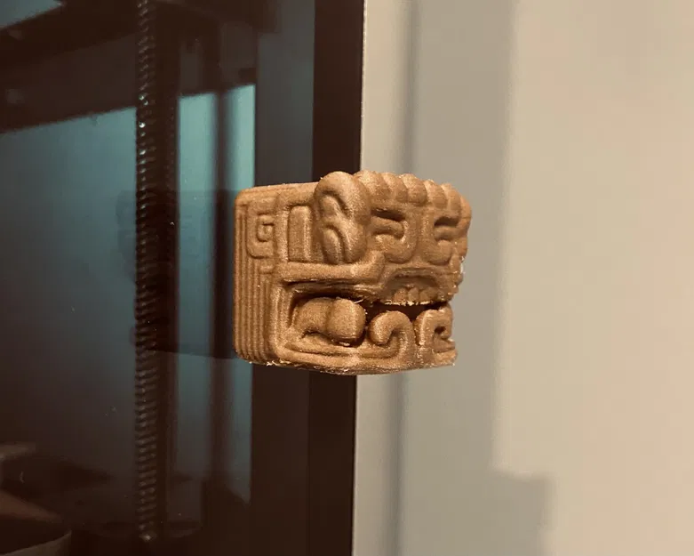 Tượng Aztec hình khối với chi tiết độc đáo từ Bambu Lab - Image 4