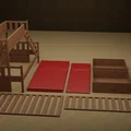 Giường tầng phong cách IKEA cho nhà búp bê thu nhỏ - Thumbnail 3