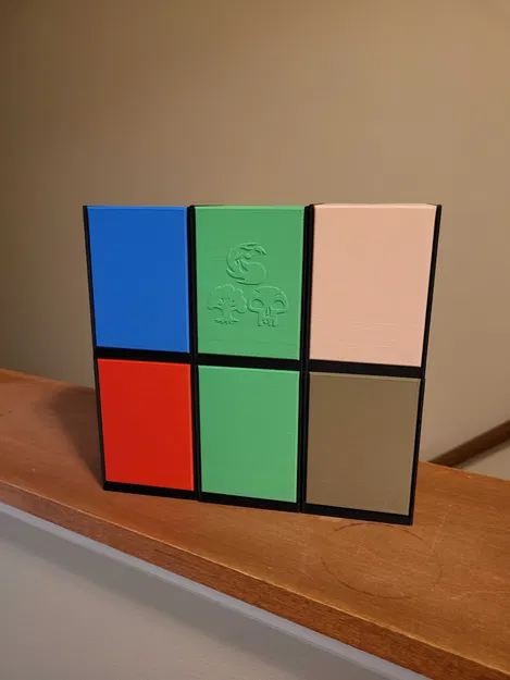 Hộp bài Ultimate v4 với nắp bản lề và cơ chế từ tính - Image 4