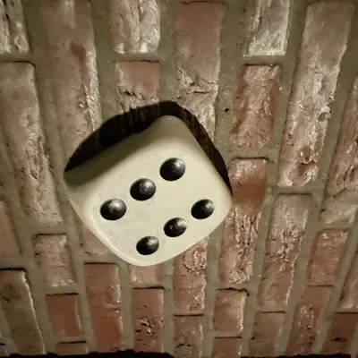 Số nhà hình xúc xắc #6 độc đáo và sáng tạo