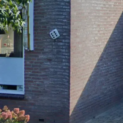 Số nhà hình xúc xắc #6 độc đáo và sáng tạo