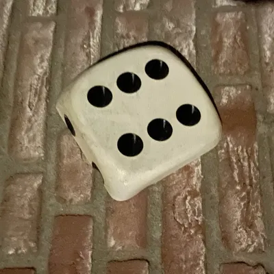 Số nhà hình xúc xắc #6 độc đáo và sáng tạo