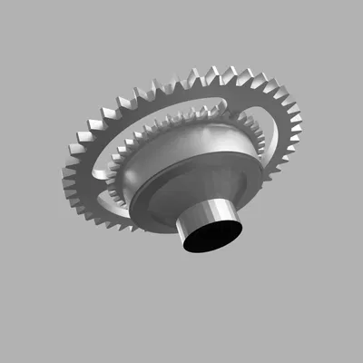 Mô hình trang trí động cơ extruder Ender 3 theo logo IOS