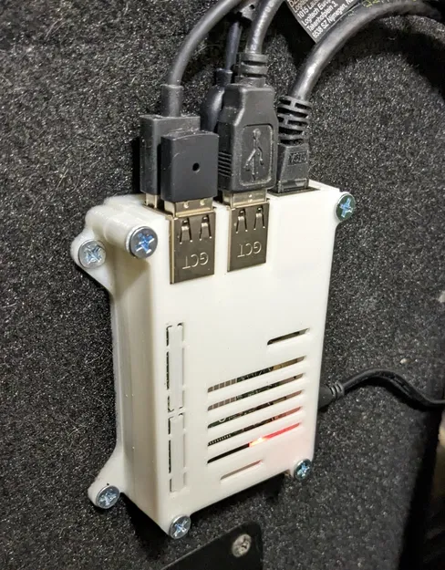 Vỏ Raspberry Pi 3 (B/B+), Pi 2 B và Pi 1 B+ với giá đỡ VESA 75mm - Image 1