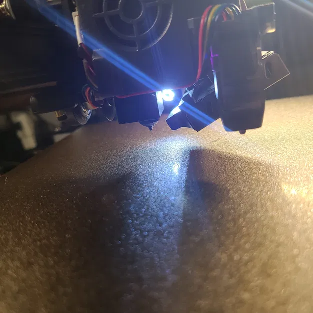 Giá đỡ camera cho đầu phun Ender3-S1 với boroscope 8mm - Image 2