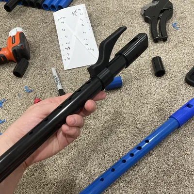 Khối thổi nhạc PVC 3/4" cho sáo phong cách người bản địa