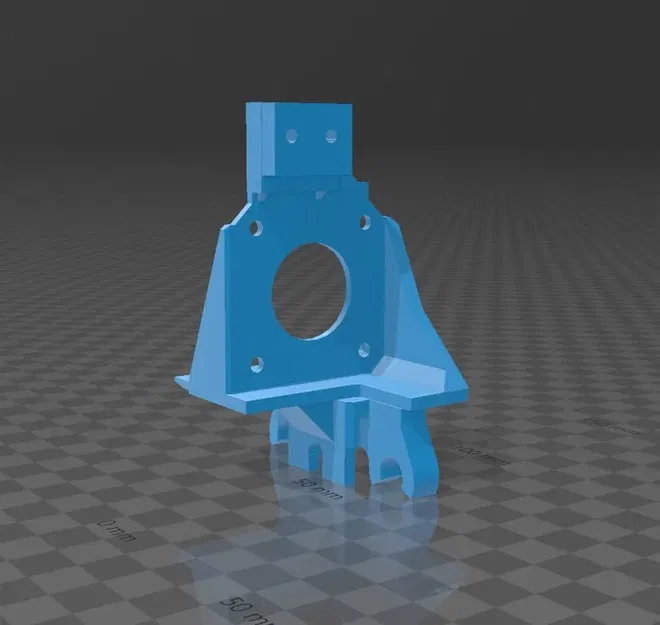 Giá đỡ truyền động trực tiếp Aquila X3, với cảm biến filament. Dành cho đầu đùn kép, không mất trục X. - Image 1