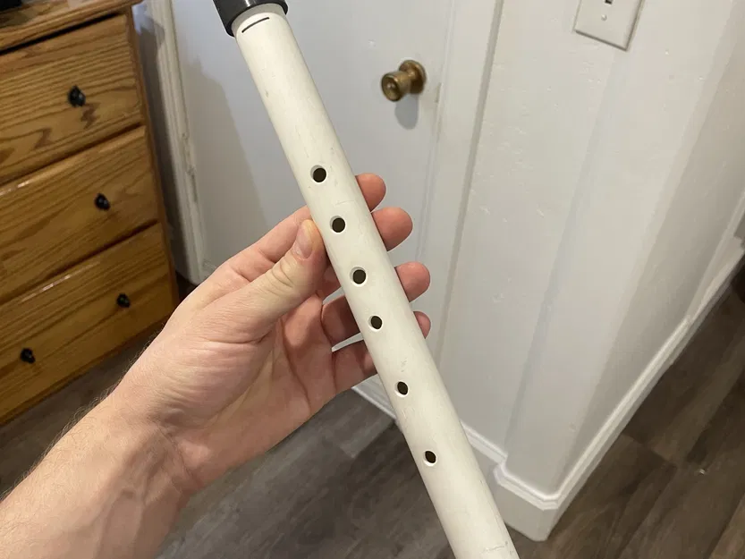 Mouthpiece ghi âm PVC 3/4" cho đàn flute - Image 1