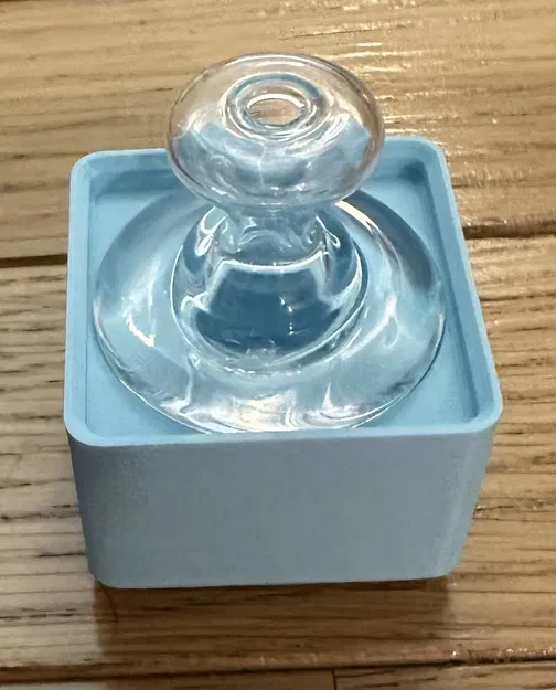 Giá đỡ nắp carb Double Helix Gridfinity - Image 1