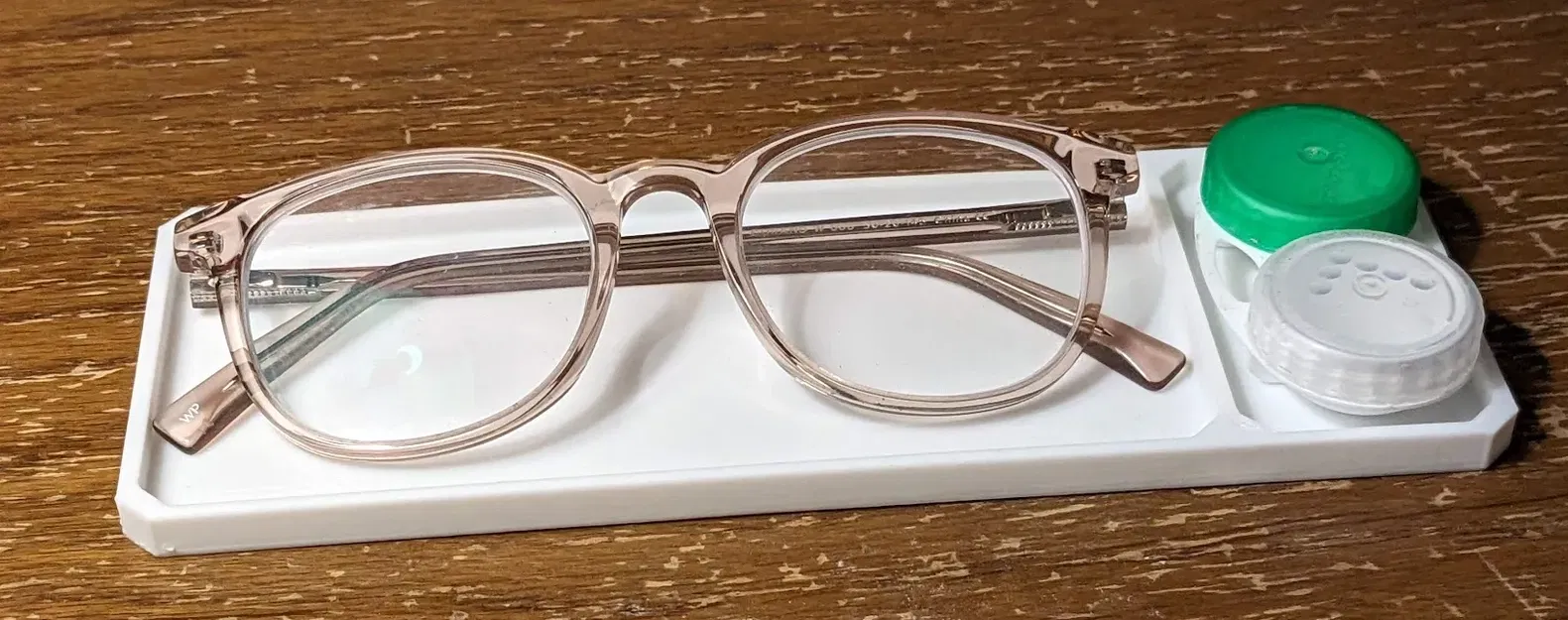 Khay để kính và kính áp tròng đơn giản, tối giản - Image 2