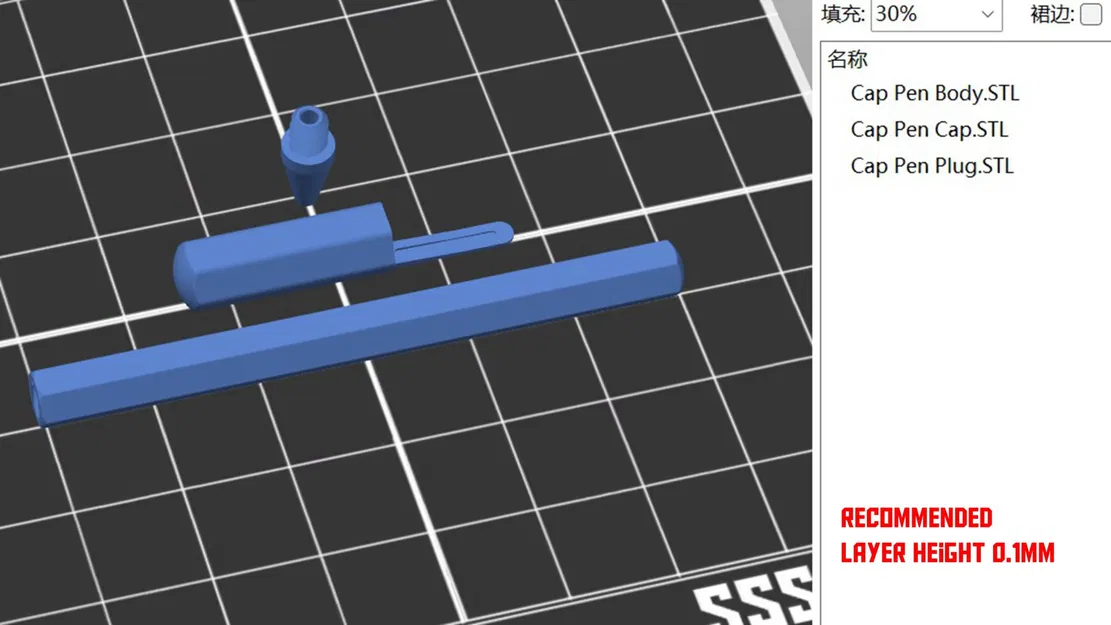 Bút bi in nhanh với ruột 107mm - Image 10