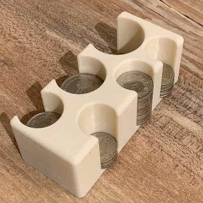Giá đỡ tiền xu cho franc Thụy Sĩ (nhỏ gọn không có lỗ 5 cent)
