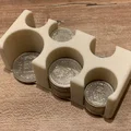 Giá đỡ tiền xu cho franc Thụy Sĩ (nhỏ gọn không có lỗ 5 cent) - Thumbnail 3