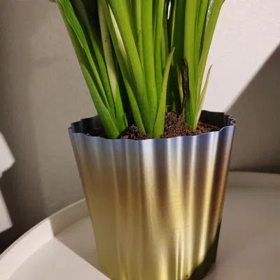 Thiết kế chậu hoa dễ in cho nhiều loại hoa