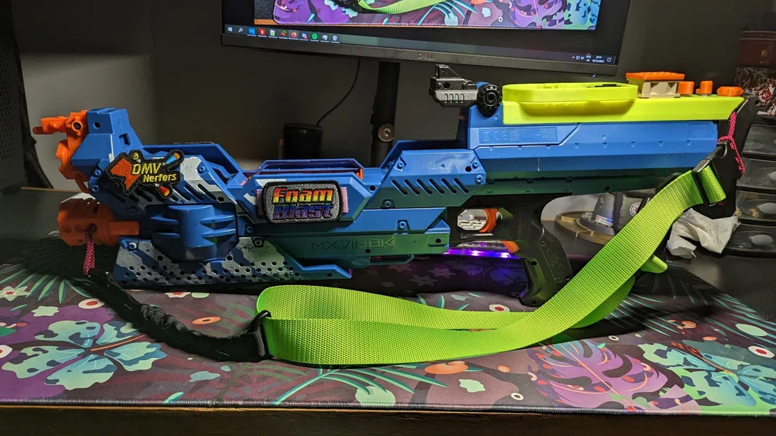 Nắp pin Nerf Rival Nemesis với quạt Ryobi - Image 9