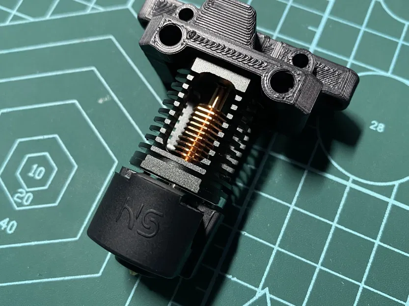 Giá đỡ hotend hình rồng cho Voron 0 - Sherpa Mini Mount M2.5 Remix - Image 3