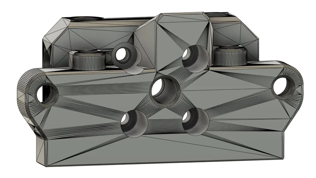 Giá đỡ hotend hình rồng cho Voron 0 - Sherpa Mini Mount M2.5 Remix - Image 5