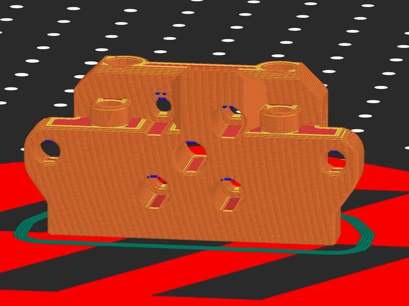 Giá đỡ hotend hình rồng cho Voron 0 - Sherpa Mini Mount M2.5 Remix - Image 7