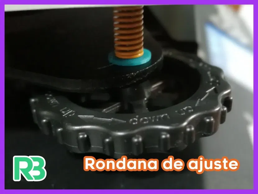 **Vòng đệm điều chỉnh cho lò xo của giường in** - Image 1