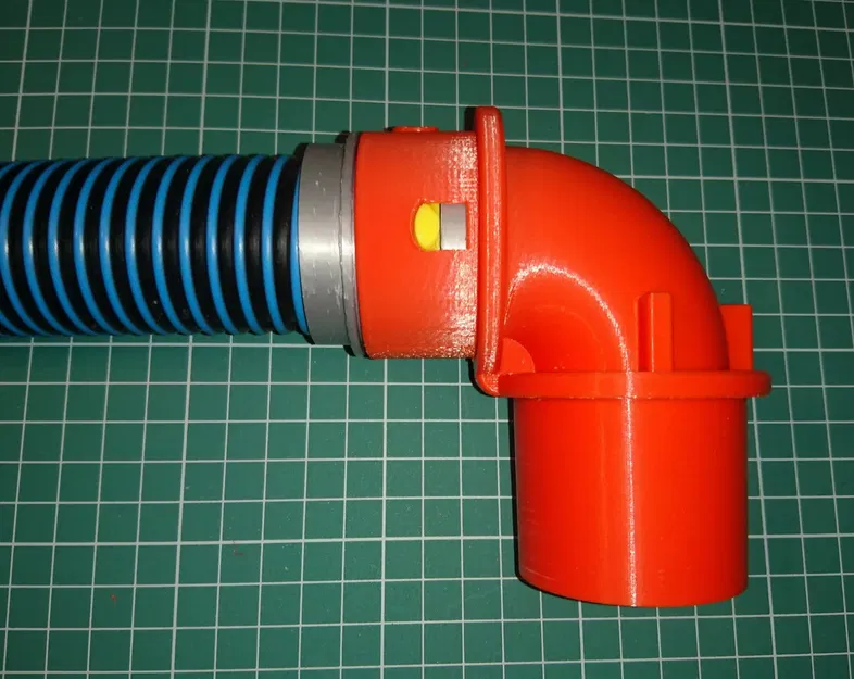 Bộ chuyển đổi cổng bụi cyclone 50mm góc 90 độ với kết nố... - Image 1