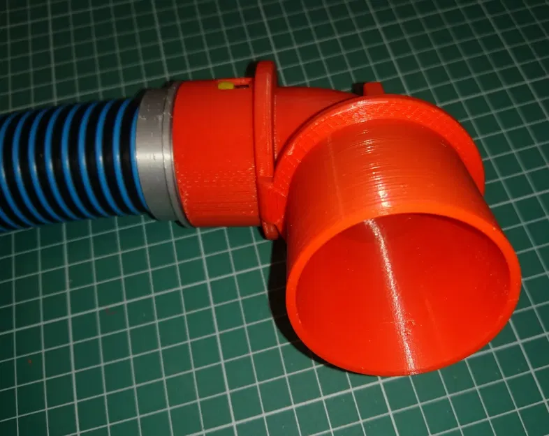 Bộ chuyển đổi cổng bụi cyclone 50mm góc 90 độ với kết nố... - Image 4