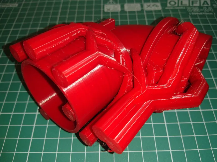 Bộ chuyển đổi cổng bụi cyclone 50mm góc 90 độ với kết nố... - Image 11