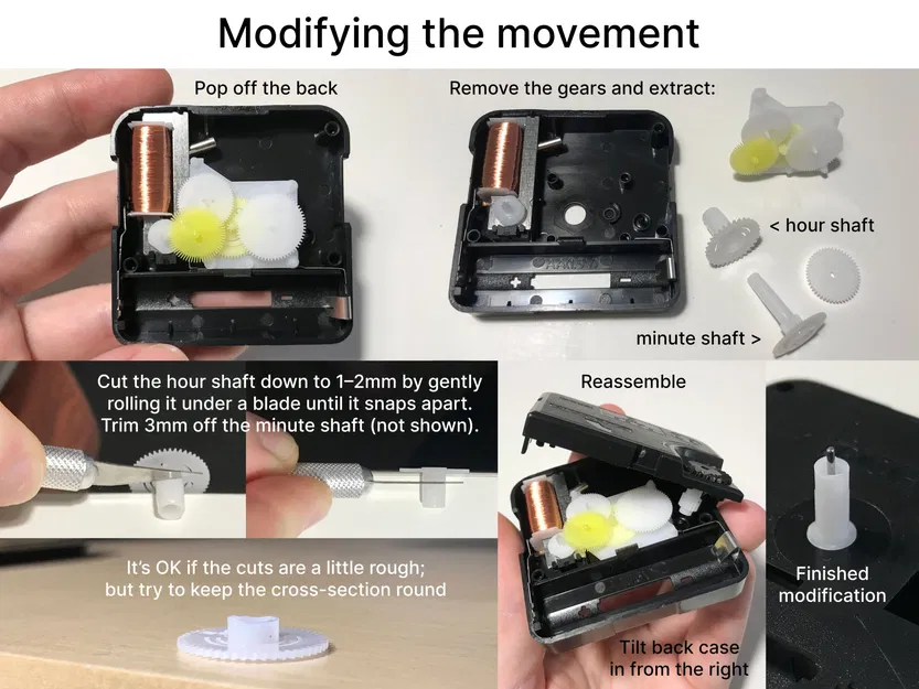 Đồng hồ giờ lang thang treo tường phong cách hiện đại - Image 7