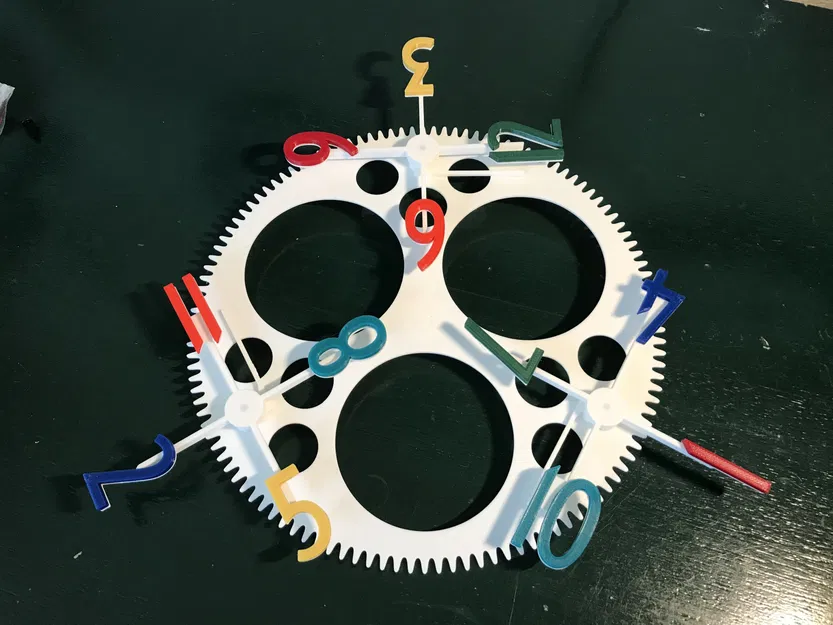 Đồng hồ giờ lang thang treo tường phong cách hiện đại - Image 18