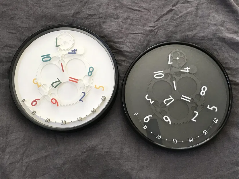 Đồng hồ giờ lang thang treo tường phong cách hiện đại - Image 25