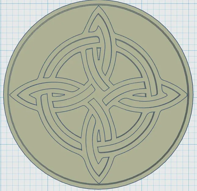 Đế lót ly biểu tượng Celtic 49 - Image 1