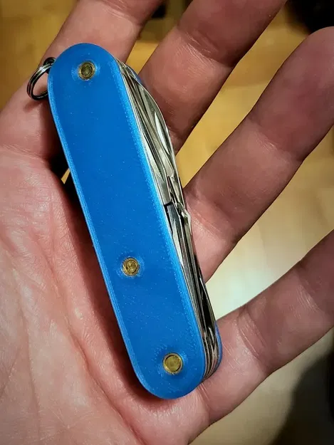 Cán dao Thụy Sĩ 91mm thiết kế mỏng tối giản - Image 1