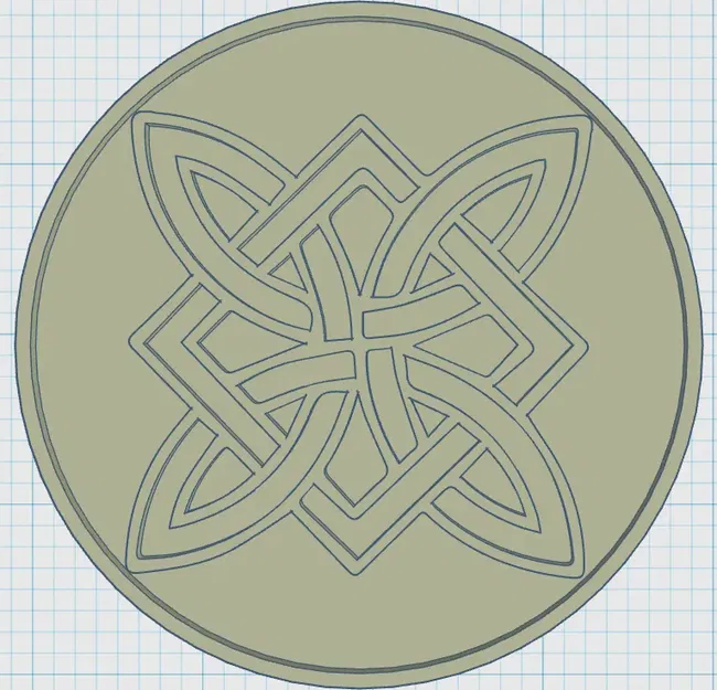 Cốc lót biểu tượng Celtic độc đáo 46 - Image 1