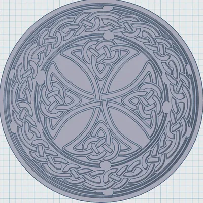 Đế lót ly với biểu tượng Celtic độc đáo