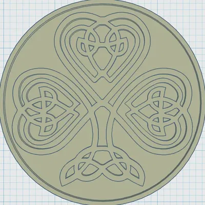 Đế lót ly biểu tượng Celtic 47