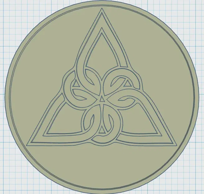 Đế lót ly biểu tượng Celtic 45 - Image 1