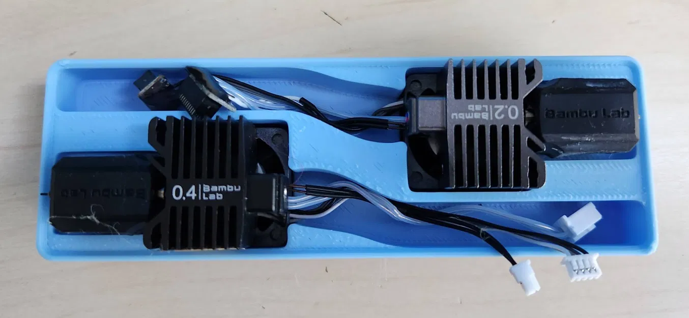 Giá đỡ đầu phun Bambu hoàn chỉnh cho Gridfinity - Image 1