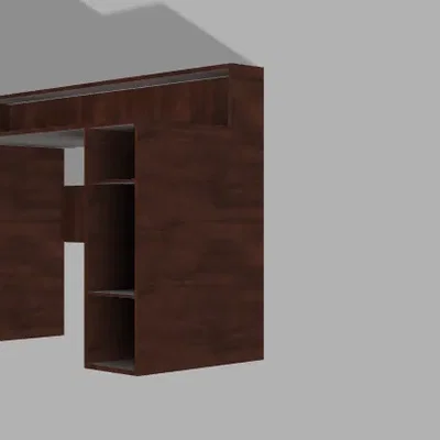 Bàn làm việc cho búp bê trong ngôi nhà búp bê